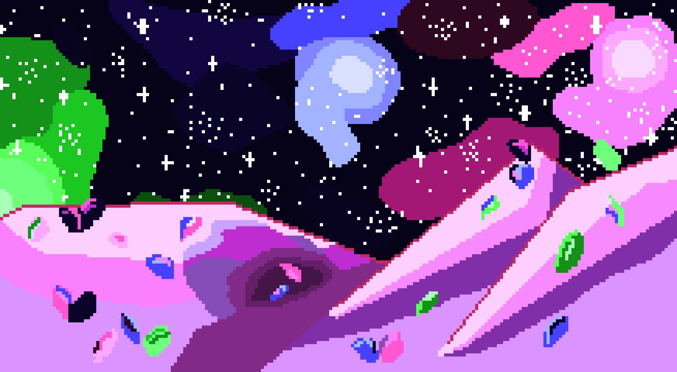 [3c25d9] Crystal Planet#2