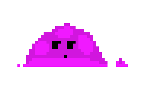 [6cc9a7] Purple Slime Idle 2