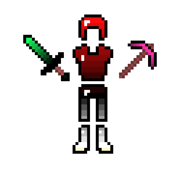 [9664c4] Minecraft Diamond Tools and Armor