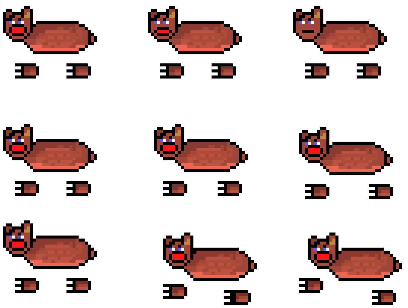 [9664c4] Bear Animations Revised