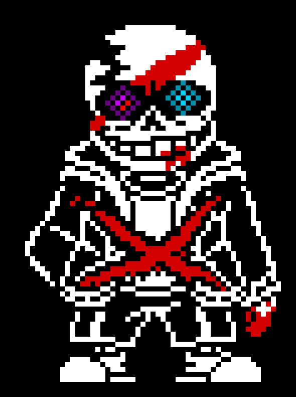 [d082ec] *picks up ink sans with magic and puts him next to stare sans