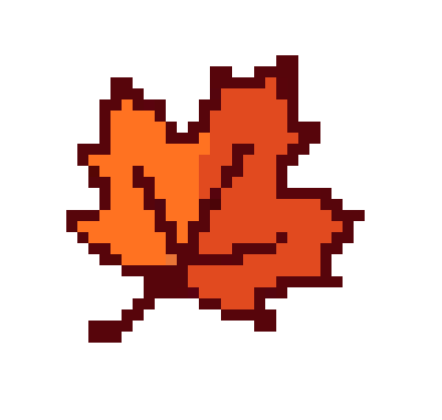 [3748f9] Orange Leaf