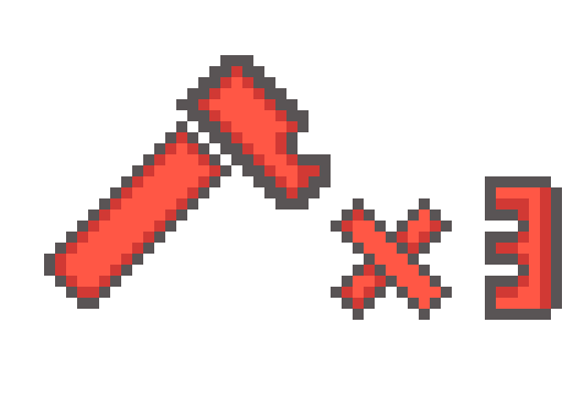 [1446f0] Hammer x3