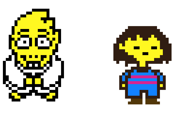 [9664c4] Frisk and alphys