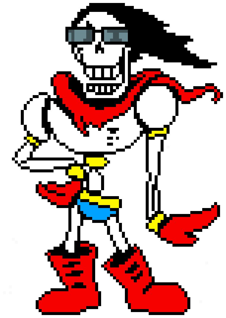 [9664c4] Undertale Papyrus sprite