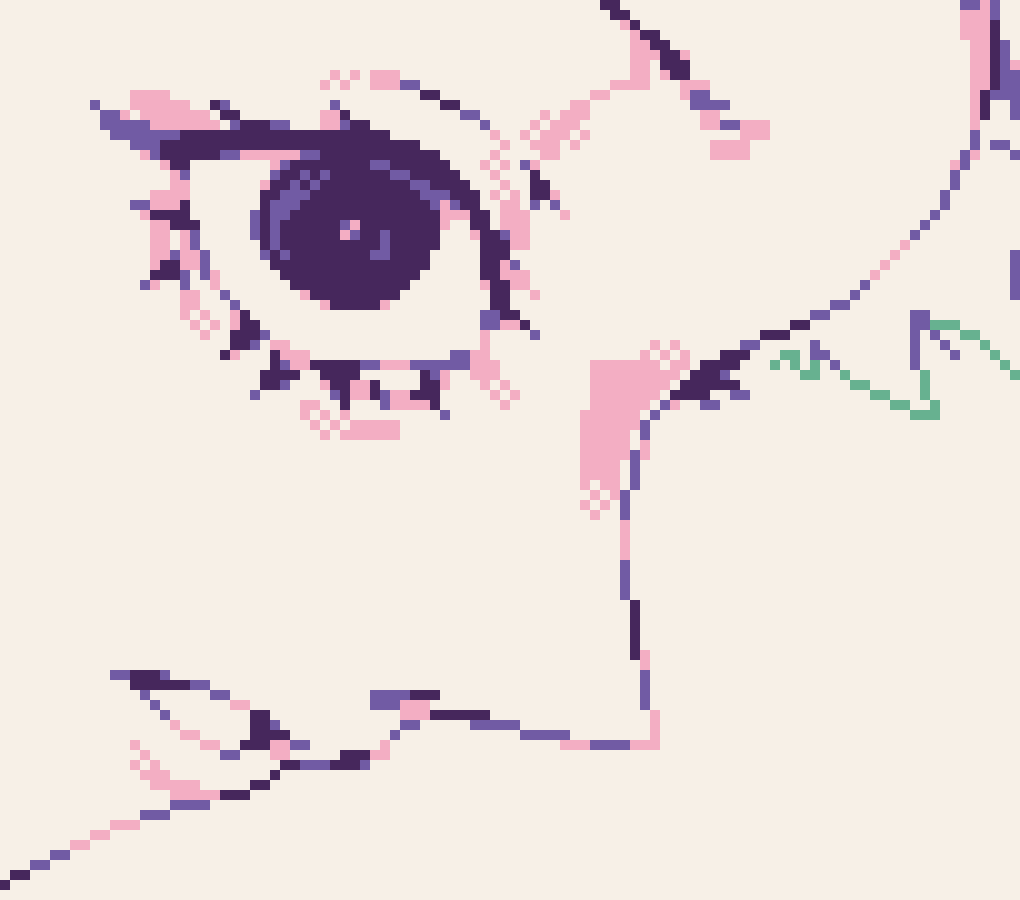 [8426a8] stray pixel on your arm
