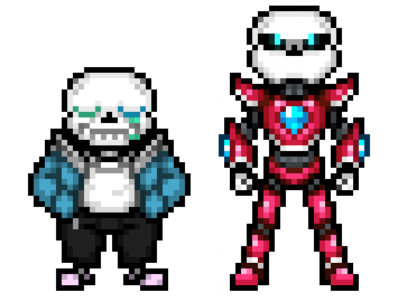 [9ce148] *for the first time since he's been active, Mega has to actually look 𝘶𝘱 to someone* "(*oh, he's just a guy i made. the idea came to me in a dream)"