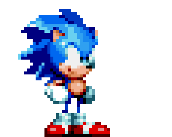 [bb72b0] Sonic Mania H.Sonic sprite - Kenzo Vargas