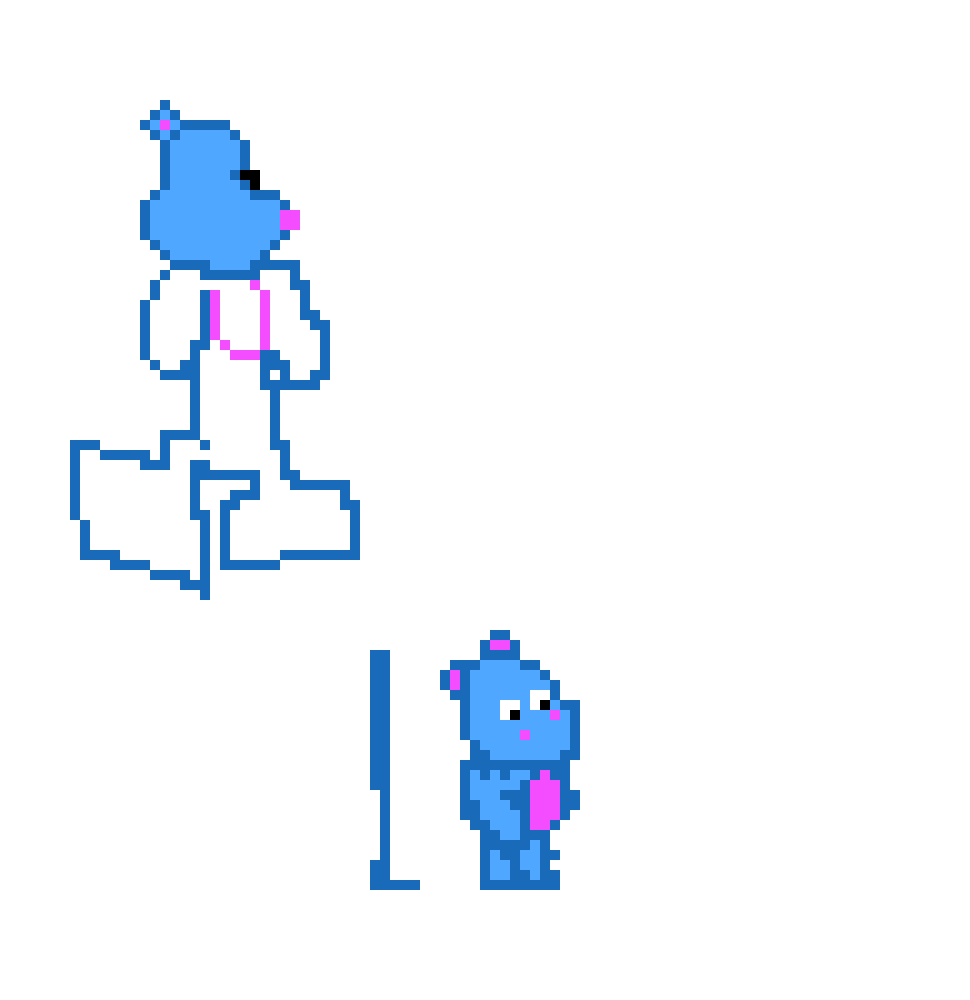 [9664c4] Pixel body 1 side view