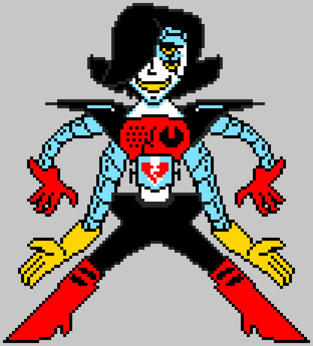 [9664c4] UnderFell Mettaton EX (colored)