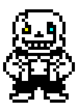 [9664c4] AU Where Sans is Gaster OW!Sprite (2)