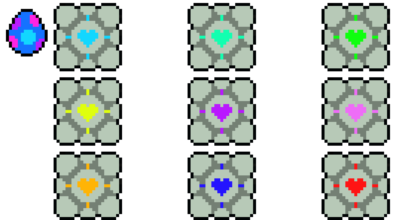 Confeti Blocks And Egg