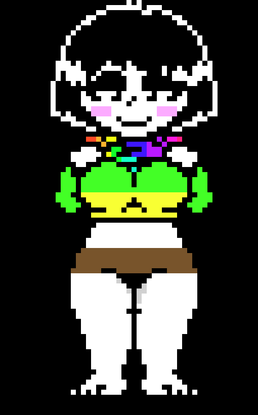 [53a360] Rule 34 Storyshift Chara[King Squid Edit]