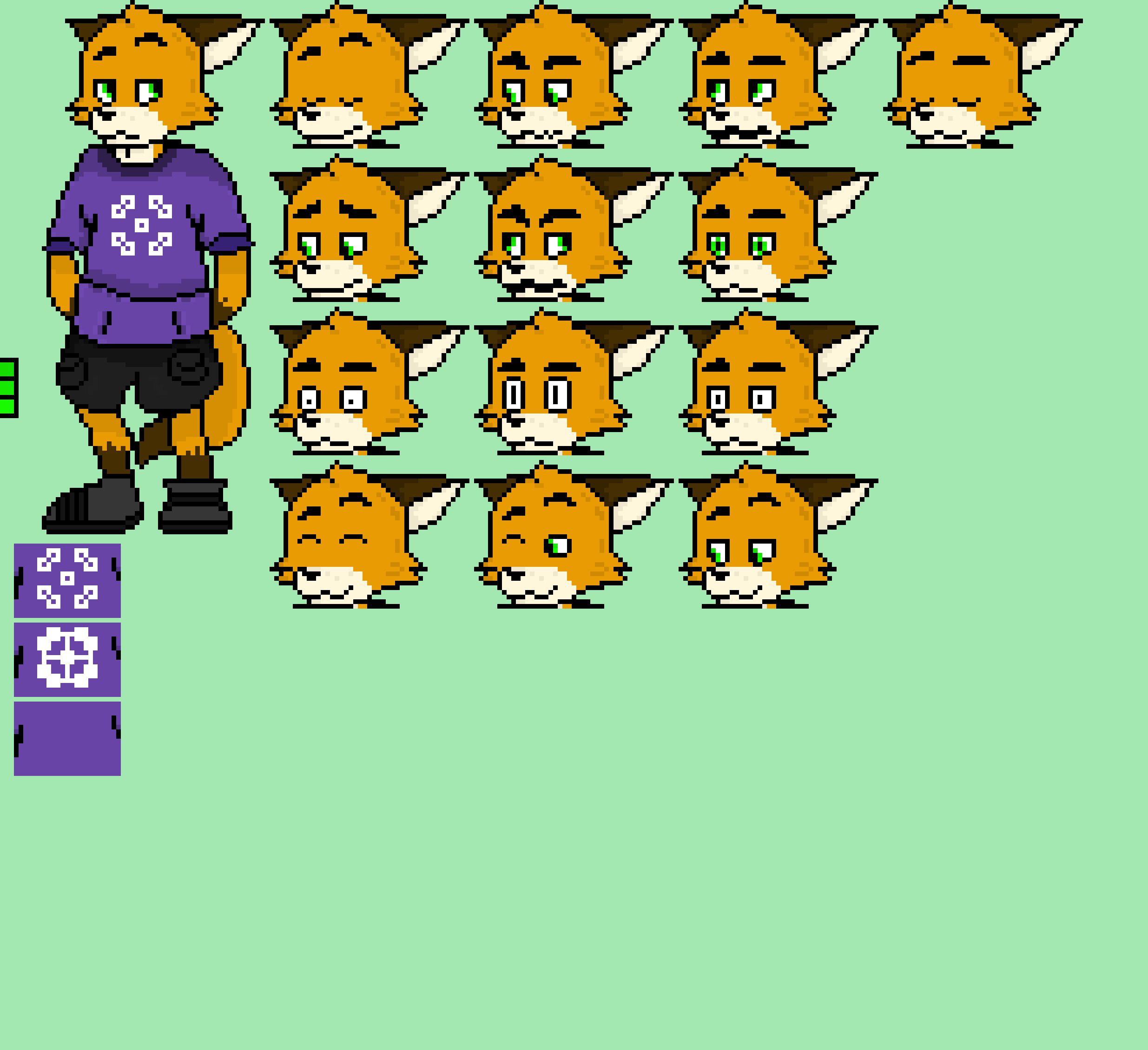 Look at all this room for faces, yet I got nothing...