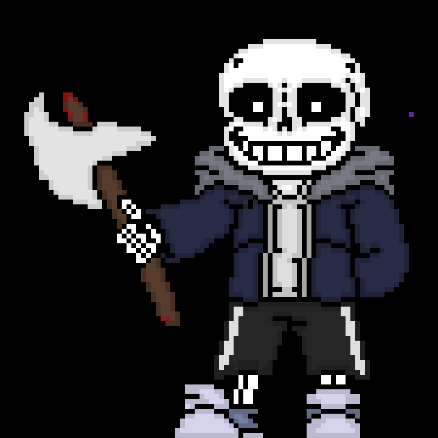 [691fe2] honestly i wish this was front facing. It'd be easier to make a sans- *roblox oof sfx*    -Cherry