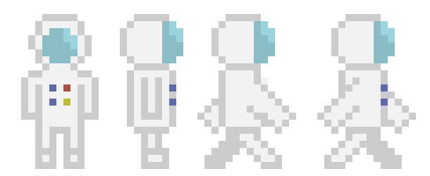 [9664c4] walking astronaut