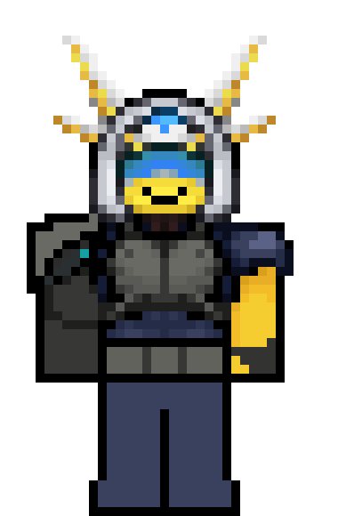 [35dc76] gonna make him an odd number of pixels wide cause he looks like a twink otherwise