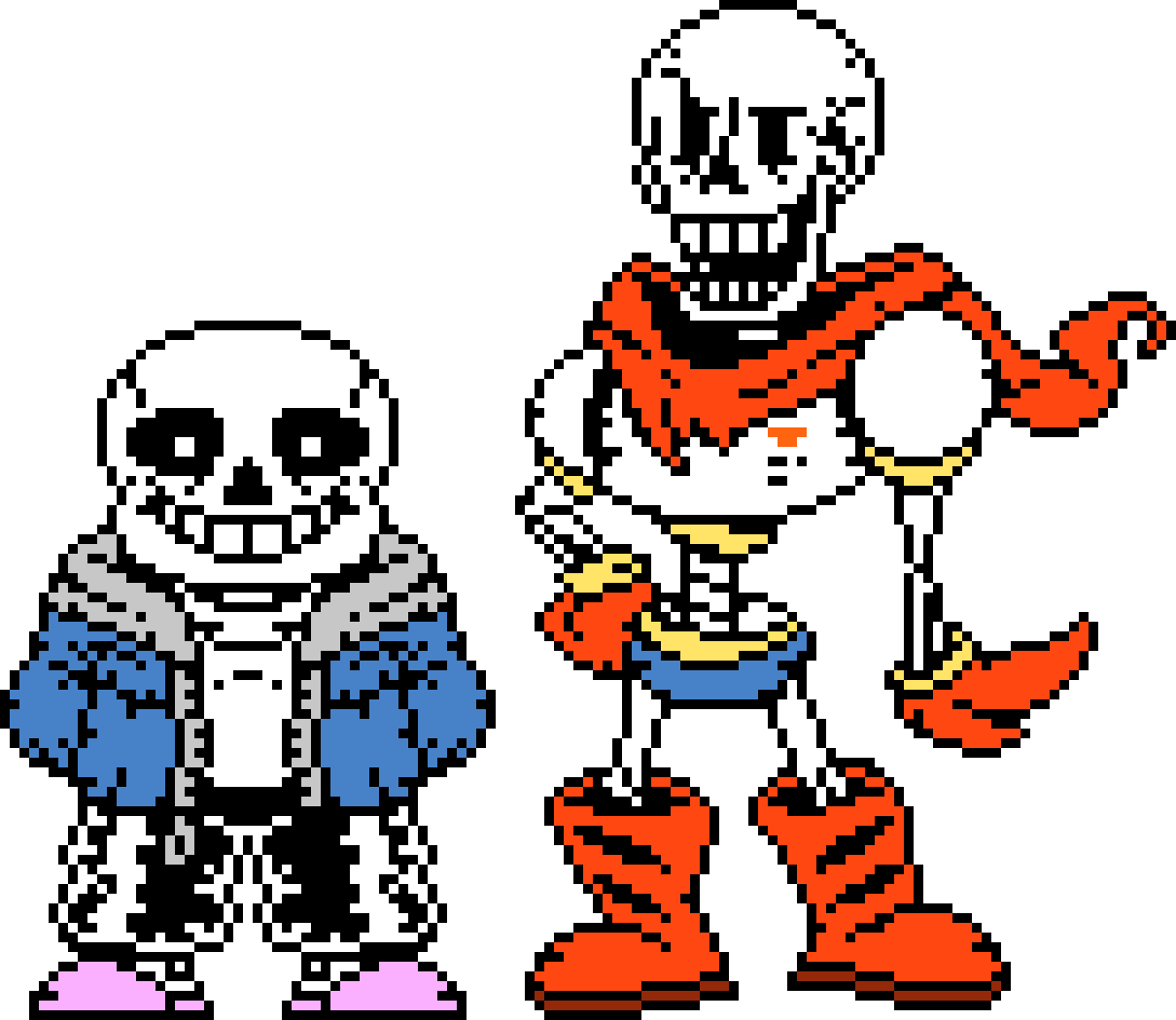 Undertale Sans And Papyrus
