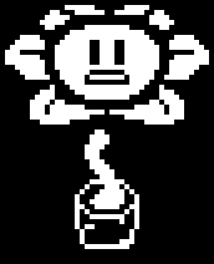 [caab59] Flowey sprite (Undertale corruption)