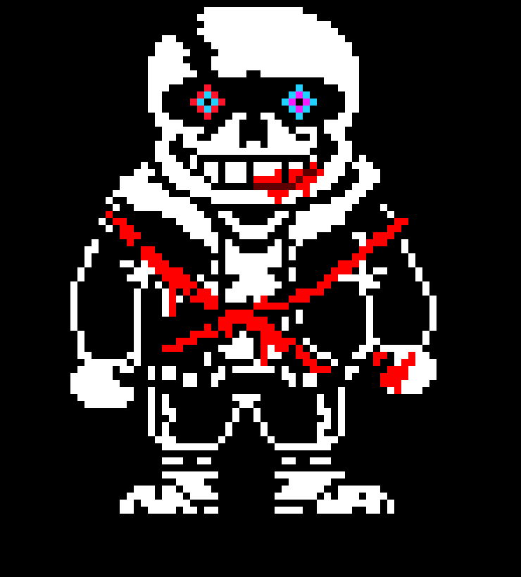 [43c28d]  last breath Sans phase 2 Sprite (my take)