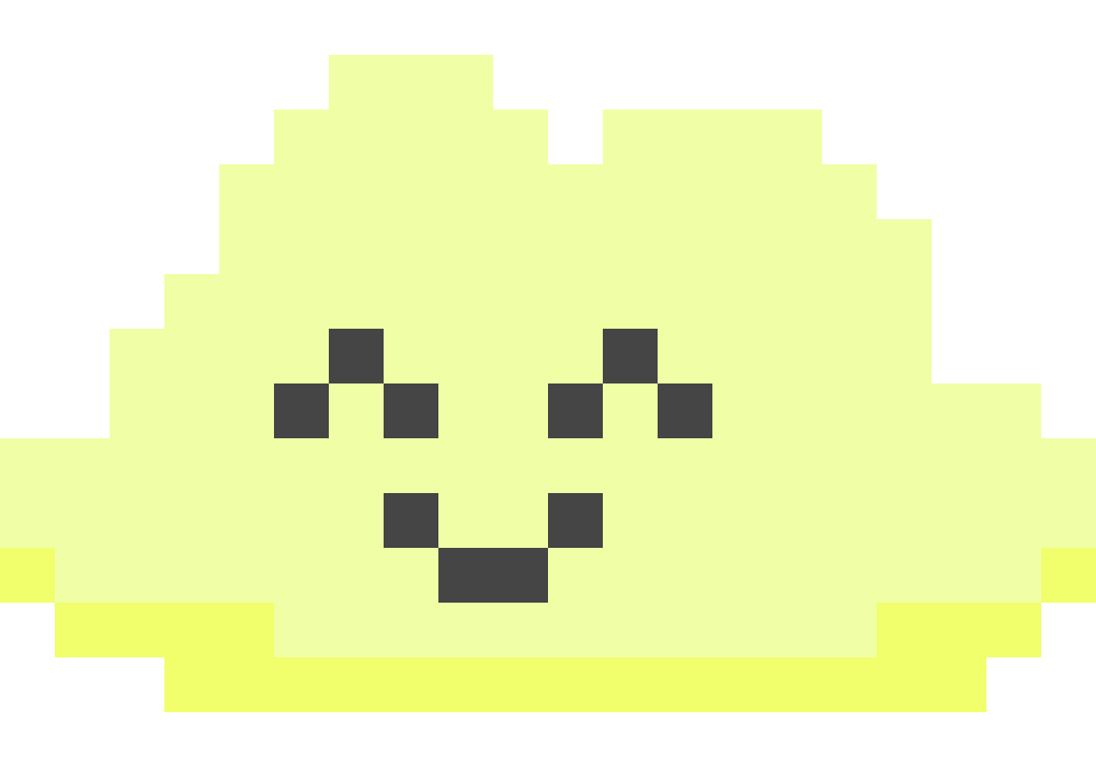 happy cloud sprite