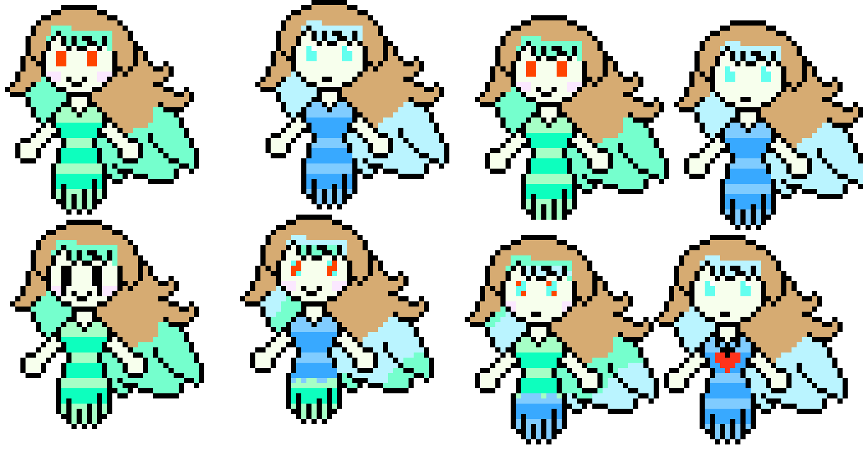[9664c4] my oc chara nd frisk