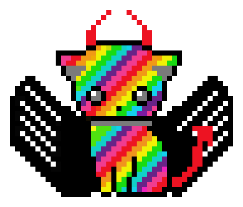 [9664c4] rainbow demon