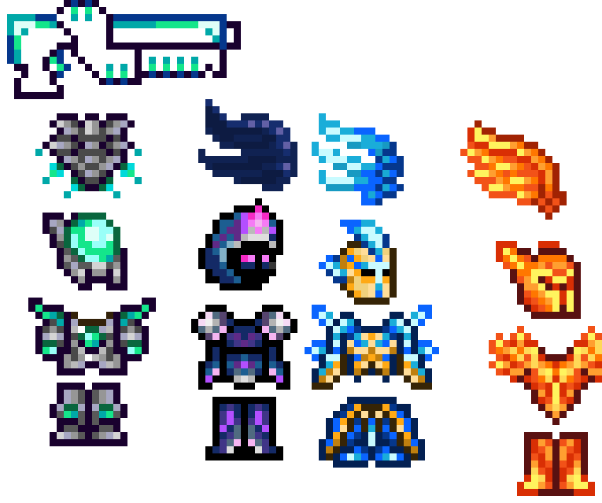 [9664c4] Terraria best armor (W.I.P)