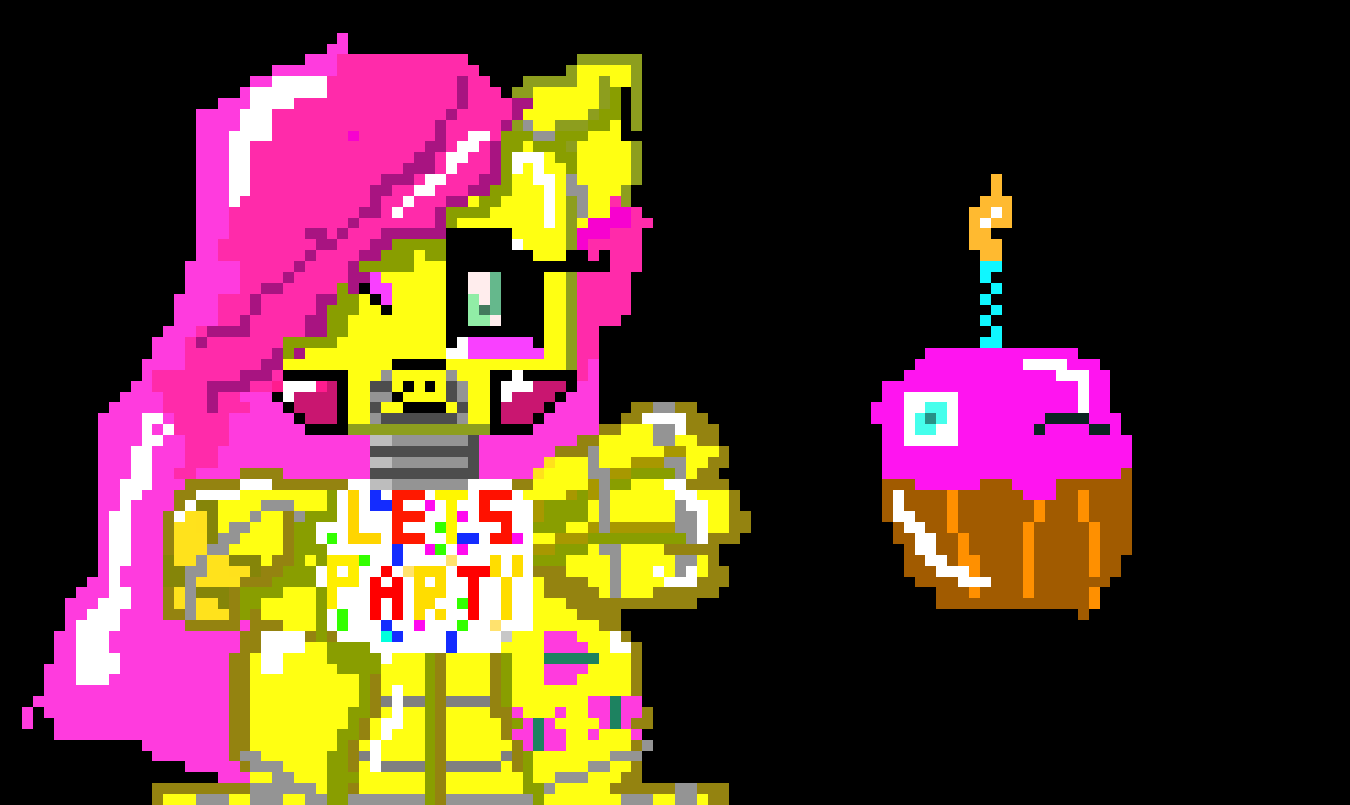 [9664c4] toy fluttershy 5 nights at pinkies 2