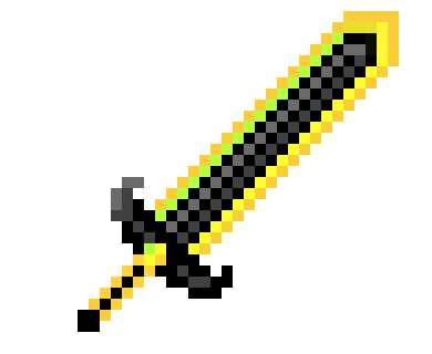 [9664c4] Orange Power Sword
