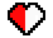 [44b074] Heart Sprite Half Health