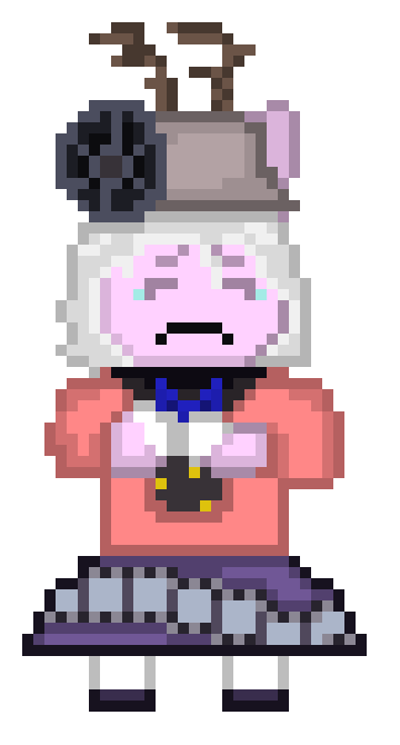 [2b2cca] Linda crying hands together sprite