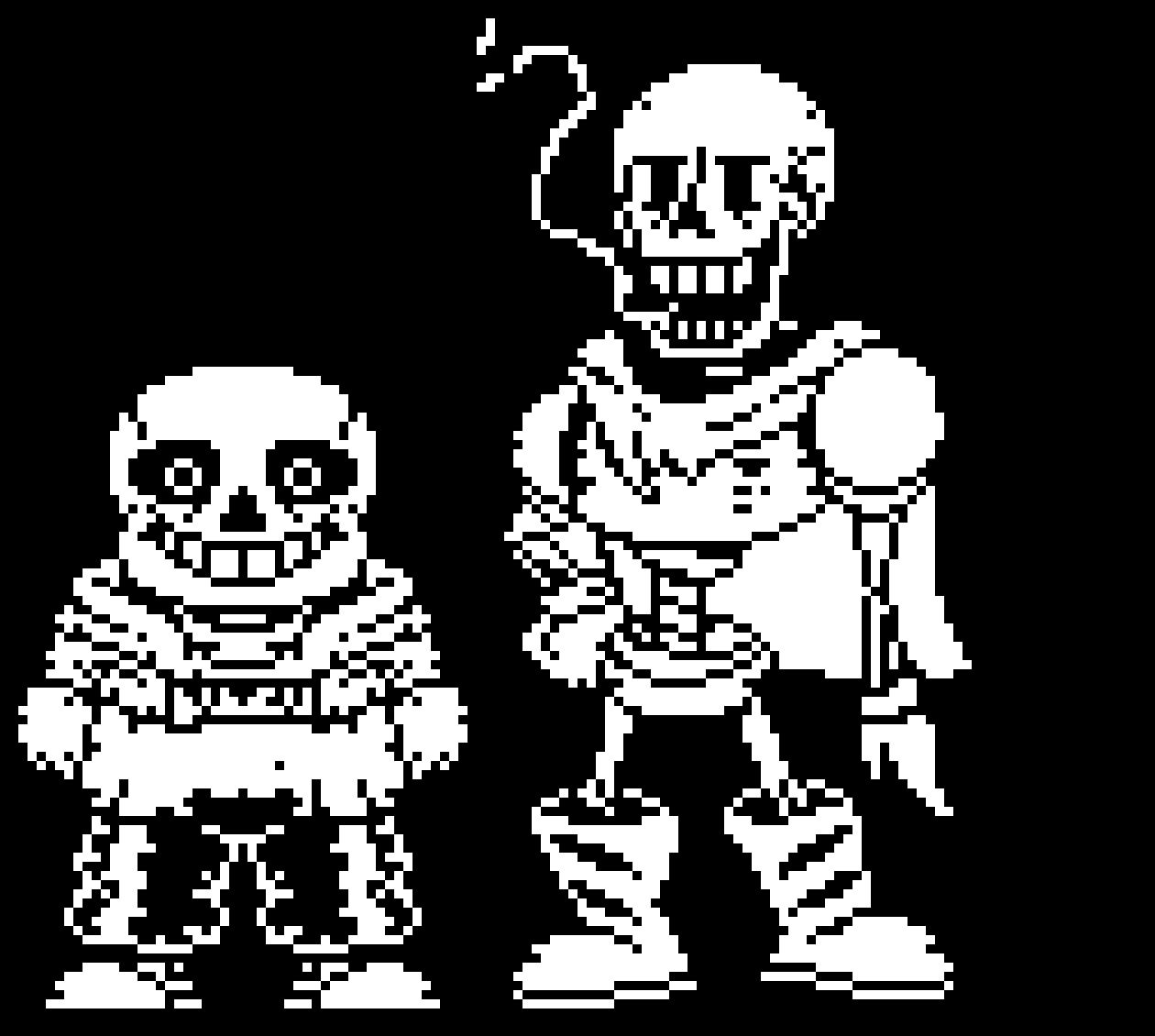 SwapSwap Sans And Papyrus battle