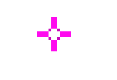 Custom  Pink Krunker crosshair