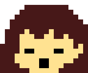 [7c78a2] *WHEEZE* I FOUND MY OLD FRISK SPRITE HAHAHAHA