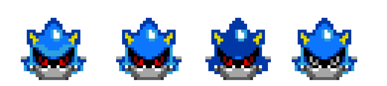 the heads of metal sonic