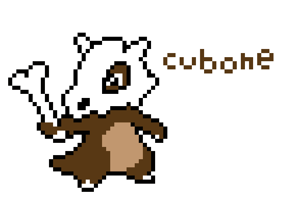 [9664c4] Cubone Pokemon