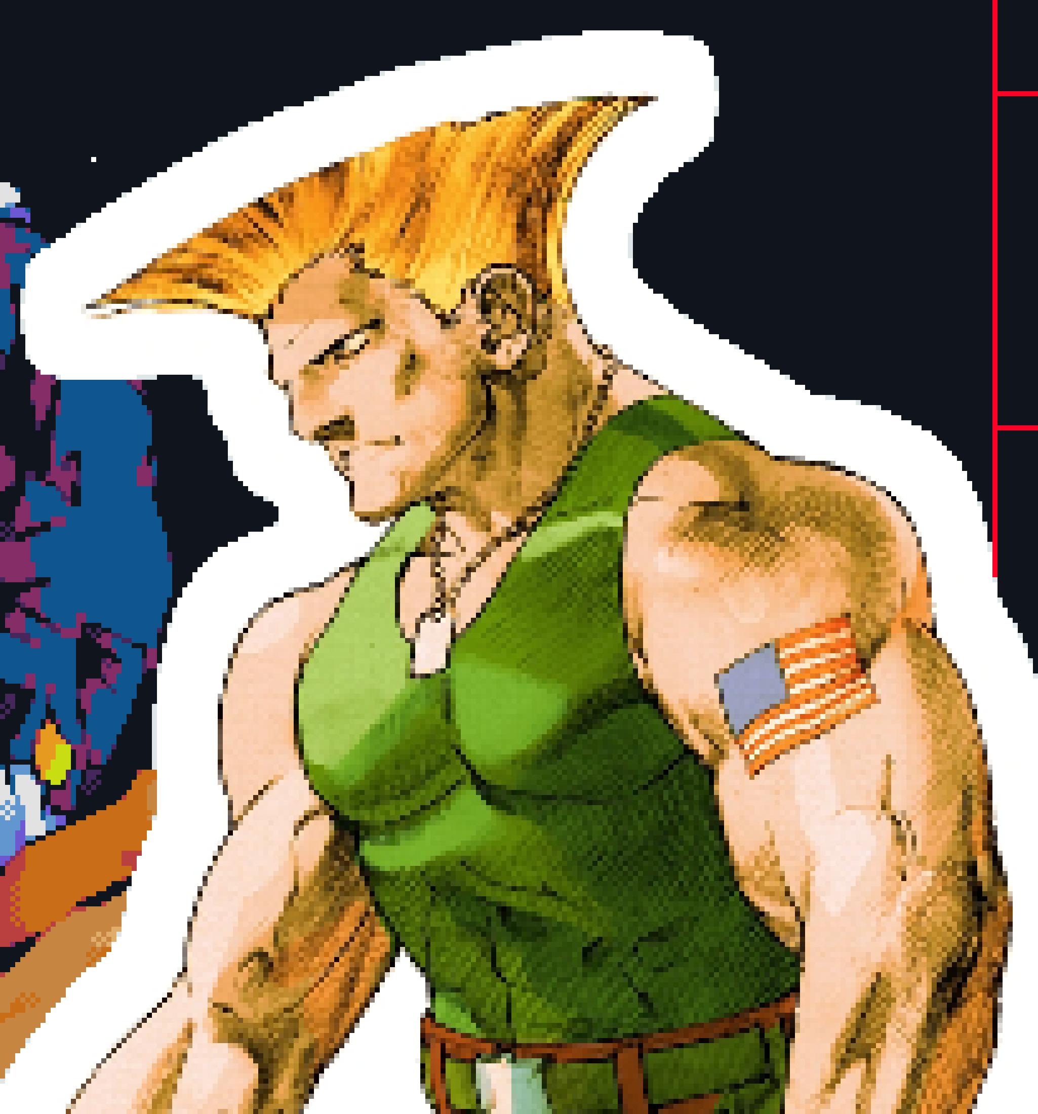 [68c135] guile INVENTED the flat top dont even step