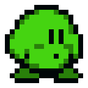 [15485e] Green Kirby