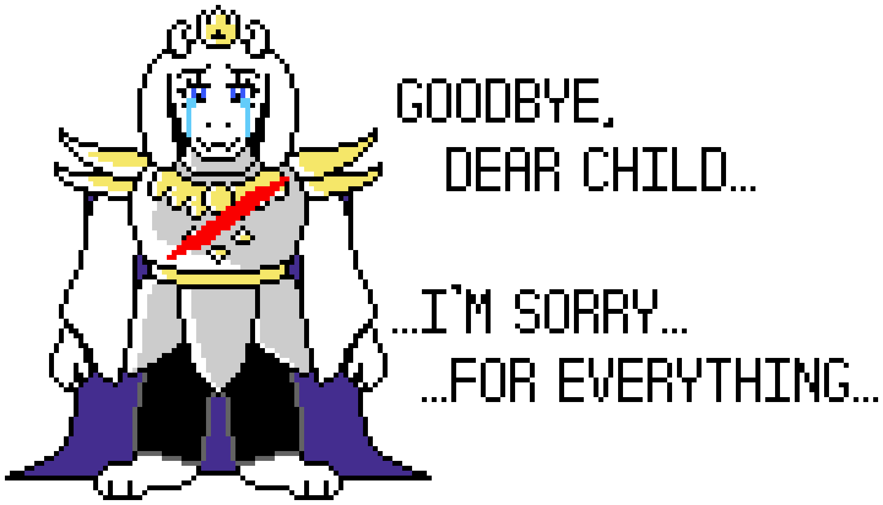 Underswap Toriel Death