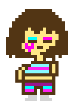 [9664c4] Ravetale Frisk sprite
