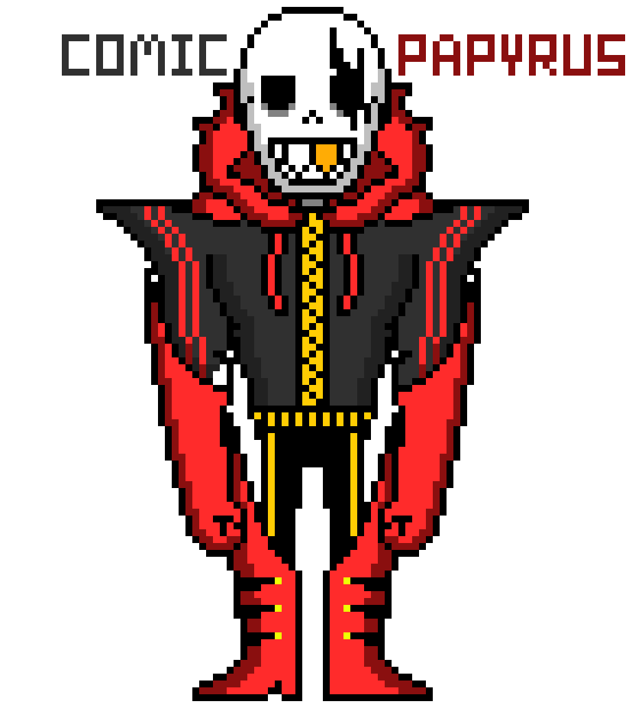 [9664c4] Comic Papyrus Underfell 2.0