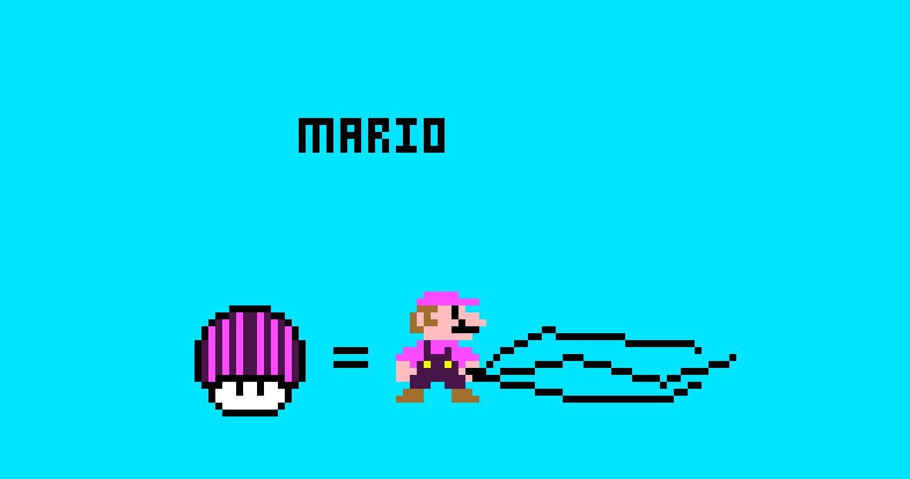 [9664c4] Electric Mario/Electric Mushroom