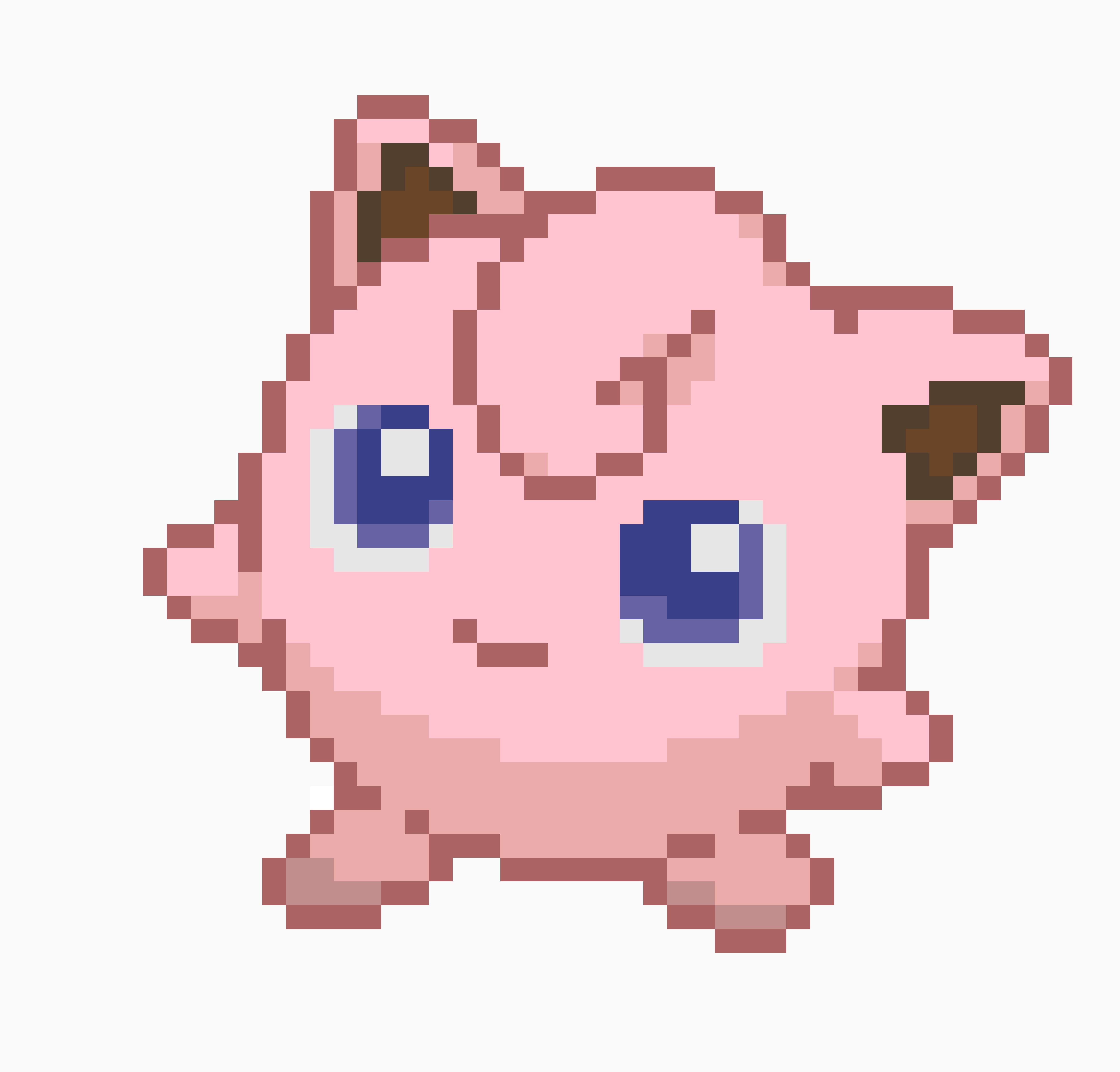 Jigglypuff Pixel Art