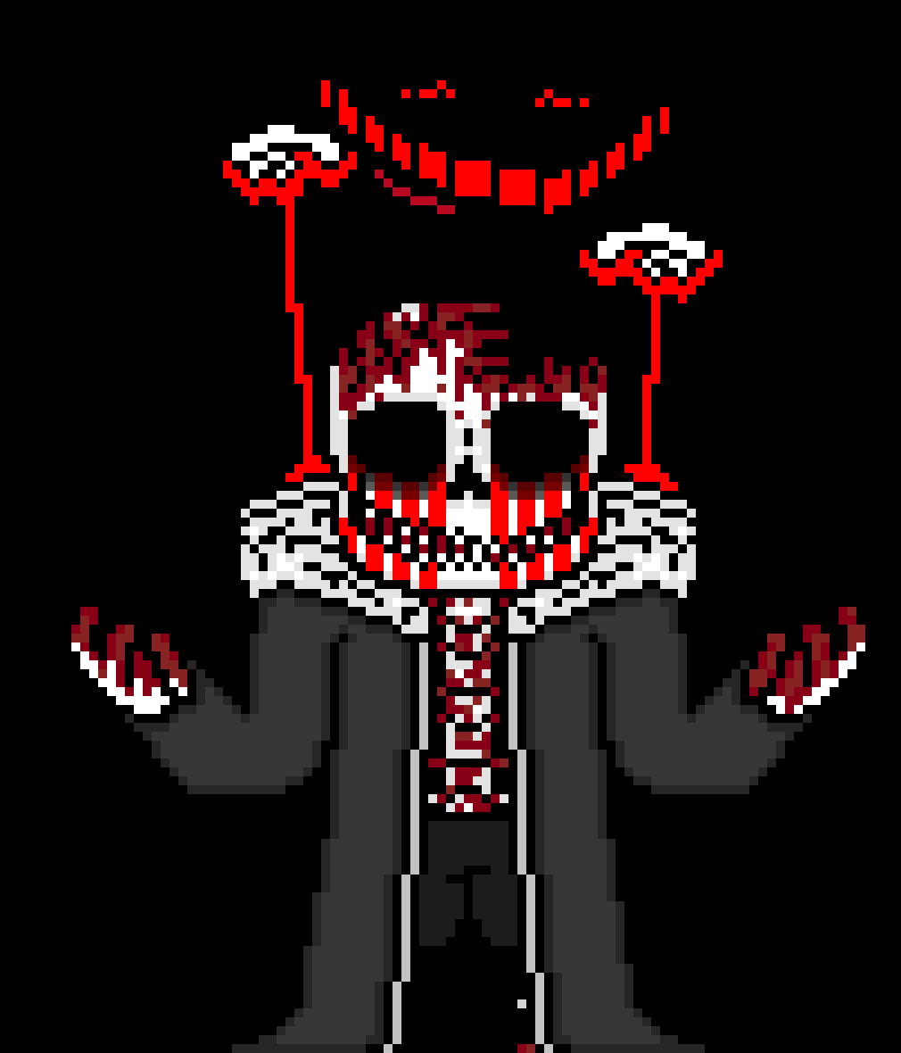 [e8cb42] *familair voice* ugh your so bad a torturing *a familiar smile appears and the strings get bigger* HEHEEHEHEHEHEH *summons a bone stabs it through each eye socket multiple times while crushing his neck a bit faster and also kicking his spine in* 