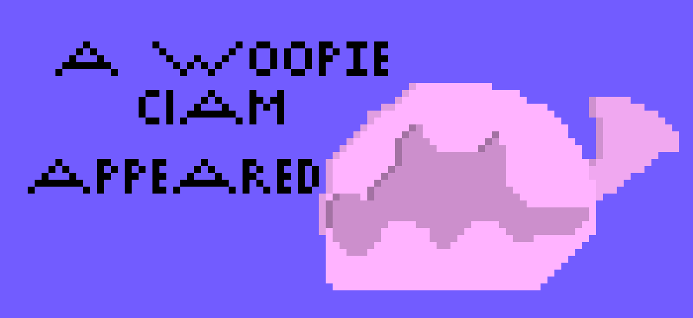 [9664c4] monsterous adventures: # 15- Woopie Clam