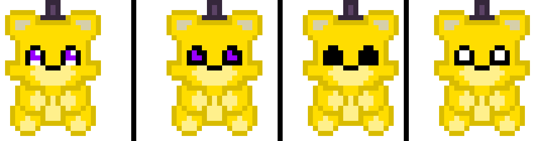 five nights in the underground flowey/fredbear plush
