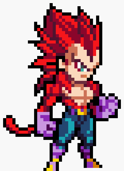 [ccc314] daima ssj4 adult vegeta