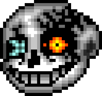 [92d336] UNDERVENGE Sans Head Angled (Alt)