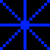 [573ad2] Firework (Blue)